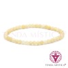 Pulseira Calcite Amarela 4mm