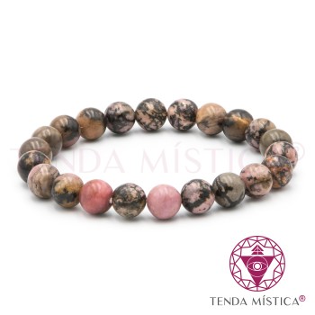 Pulseira Rodonite 8mm