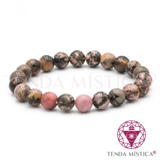 Pulseira Rodonite 8mm
