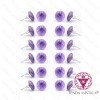 Brincos Ametista Pack 24