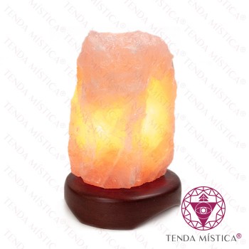 Candeeiro Quartzo Rosa