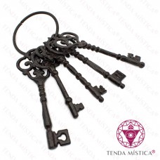 Decoração Chave Medieval Ferro