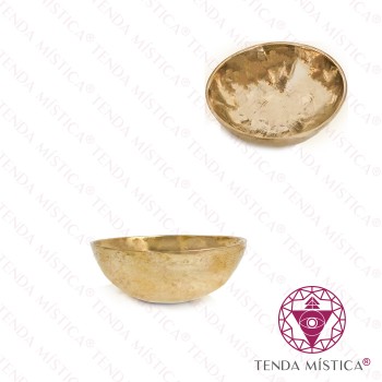 Taça Tibetana Dourada Pequena