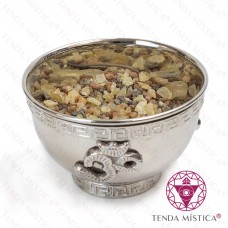 Tigela de Oferenda de Cobre OM