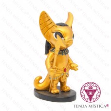 Imagem Anubis 15cm Dourado