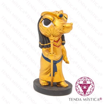 Imagem Sobek 15cm Dourado