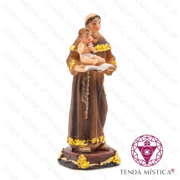Imagem Santo Antonio com Menino Infantil 7.5cm