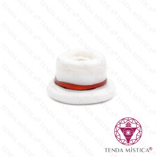 Firma Chapéu Branco e Vermelho