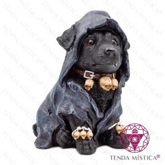 Imagem Cão Preto Caveiras