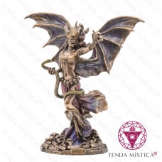 Imagem Resina Bronze Deusa Lilith 25cm