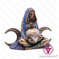 Imagem Deusa Gaia Triluna Mundo Roxa