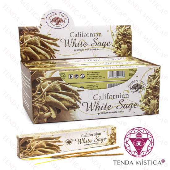 Incenso Green Tree Caixas - White Sage