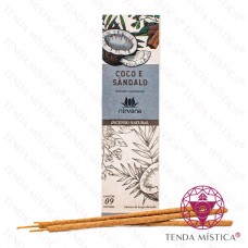 Incenso Nirvana Coco e Sândalo