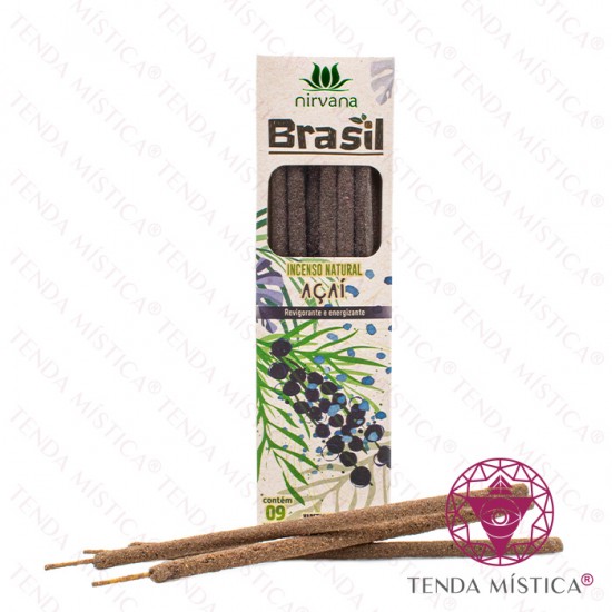 Incenso Nirvana Brasil - Açaí