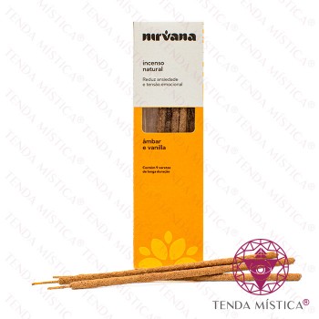 Incenso Nirvana Natural Reduz Ansiedade e Tensão Emocional