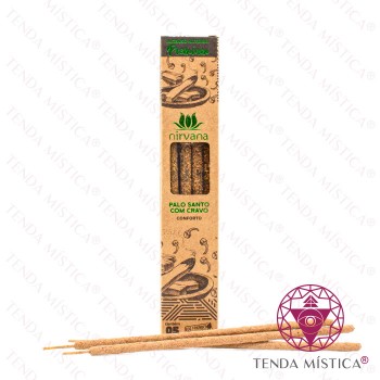 Incenso Nirvana Premium - Pau Santo e Cravo