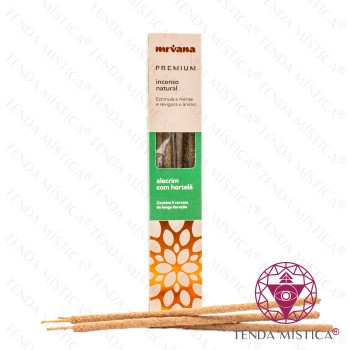 Incenso Nirvana Premium - Estimula Mente e Eleva Ânimo