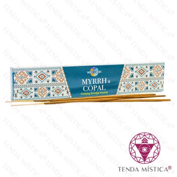 Incenso Sacred Elements Mirra e Copal
