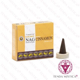 Incenso Cone Golden Nag Cinnamon