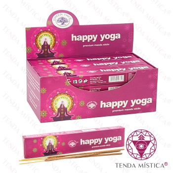 Incenso Green Tree Caixas - Happy Yoga