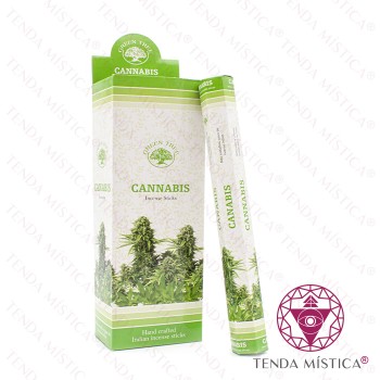 Incenso Green Tree Caixas - Cannabis