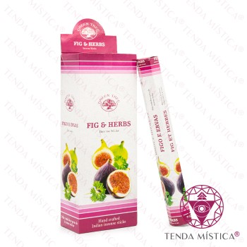 Incenso Green Tree Caixas - Fig & Herbs