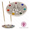 Incensário Ganesha Chakras