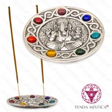 Incensário Ganesha Chakras