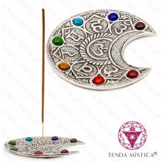 Incensário Lua Om Chakras