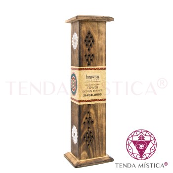 Incensário Torre Karma Mandala Sandalwood