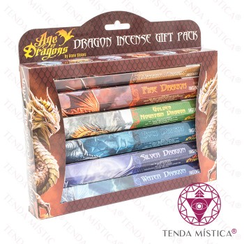 Incenso Pack 6 Dragões - Age os Dragons