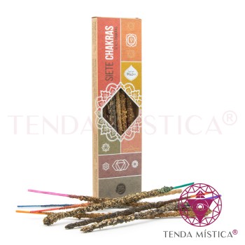 Incenso Sagrada Madre 7 Chakras 7 Varetas