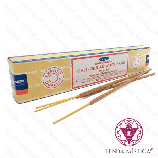 Incenso Satya Nag Champa California White Sage