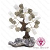 Árvore Pedra Bruto 8 ramos Selenite e Pirite