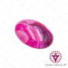 Cabochon 3X1.8 Ágata Rosa