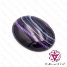 Cabochon 4X3 Ágata Roxa