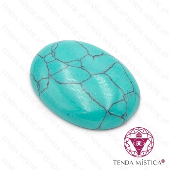 Cabochon 4X3 Turquesa