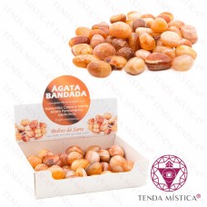 Caixa 250gr Ágata Bandada Caixa 250gr Ágata Bandada