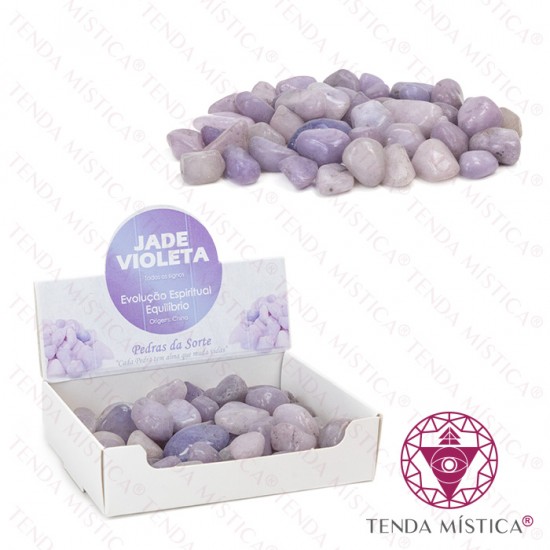 Caixa 250gr Jade Violeta Pequena Caixa 250gr Jade Violeta Pequena
