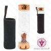 Garrafa Energética Vidro Cobre Figa Ágata Fogo