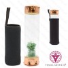 Garrafa Energética Vidro Cobre Figa Quartzo Verde