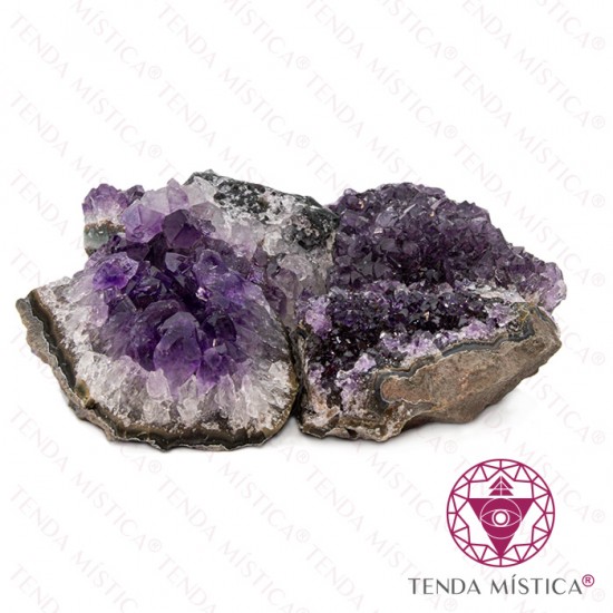 Pedras Bruto Drusas Ametista