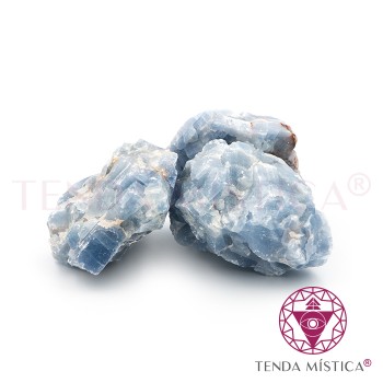 Pedras Bruto Calcite Azul