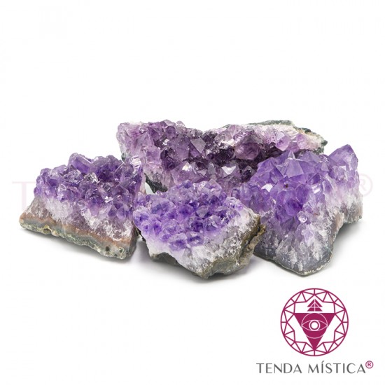 Pedras Bruto Drusa Ametista