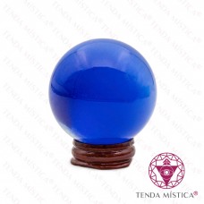 Esfera Olho de Gato Azul - 6cm