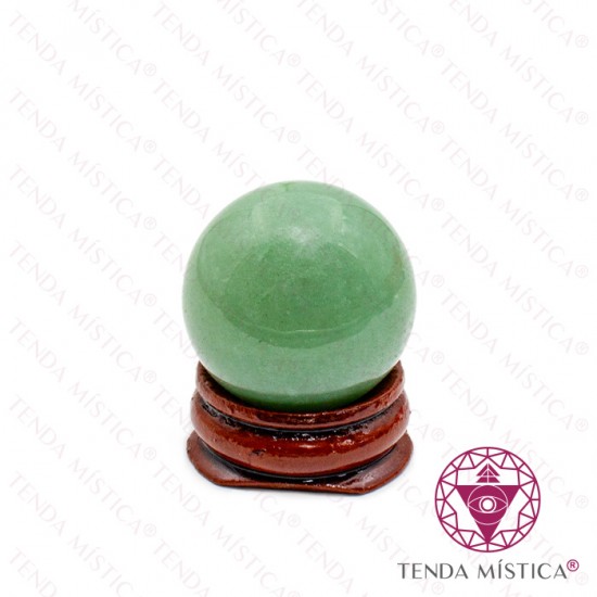 Esfera Quartzo Verde - 3cm