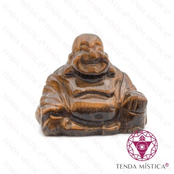 Pedra Buddha - Olho de Tigre