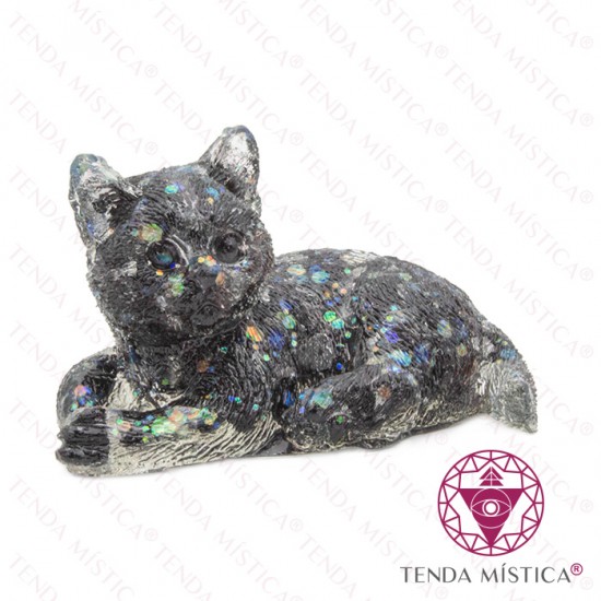 Orgonite Gato - Turmalina