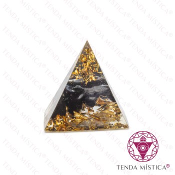 Orgonite Pirâmide - Turmalina 3X3