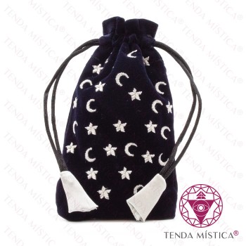 Bolsa Tarot/Runas Pocket Lua & Estrelas